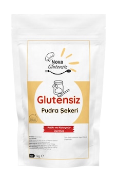 Glutensiz Pudra Şekeri 1 Kg Glutensiz Pudra Şekeri 1 Kg