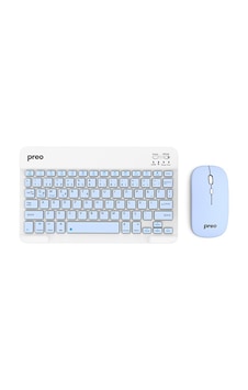 Preo K9 Mini TV Tablet Ve Telefon Uyumlu Kablosuz Klavye Mouse Set
