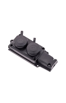 Kauçuk İkili Grup Priz 220v 16 A Konza Kauçuk İkili Grup Priz 220v 16 A Konza