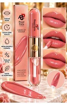 Royel Paris Çift Taraflı 2'si 1 Arada Ruj Ve Parlatıcı 001 Pink Royel Paris Çift Taraflı 2'si 1 Arada Ruj Ve Parlatıcı 001 Pink