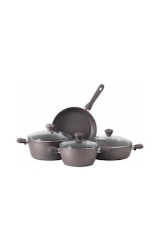 Pierre Cardin 7 Parça Graniks Granit Tencere Seti Erguvan Pierre Cardin 7 Parça Graniks Granit Tencere Seti Erguvan