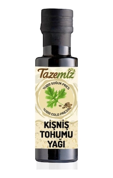 Tazemiz Kişniş Tohumu Yağı Soğuk Pres 100 ML Tazemiz Kişniş Tohumu Yağı Soğuk Pres 100 ML