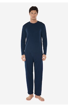 Malabadi Erkek Lacivert Bisiklet Yaka Micro Modal Extra Yumuşak Kışlık Pijama Takımı 6032 Malabadi Erkek Lacivert Bisiklet Yaka Micro Modal Extra Yumuşak Kışlık Pijama Takımı 6032