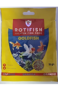 Rotifish Goldfish Granul 15 G Rotifish Goldfish Granul 15 G