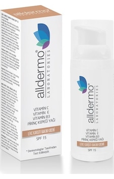 Alldermo Leke Karşıtı SPF 15 Bakım Kremi 50 ML Alldermo Leke Karşıtı SPF 15 Bakım Kremi 50 ML