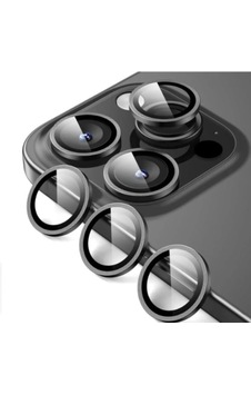 Iphone 14 Pro / 14 Pro Max Uyumlu Kamera Lens Koruyucu Gri Iphone 14 Pro / 14 Pro Max Uyumlu Kamera Lens Koruyucu Gri