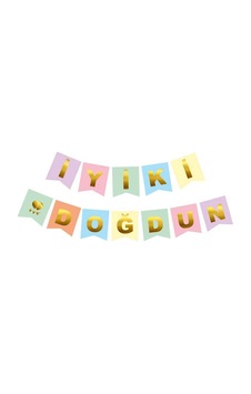Çok Renkli İyi Ki Doğdun Flama Banner Diğer Çok Renkli İyi Ki Doğdun Flama Banner Diğer