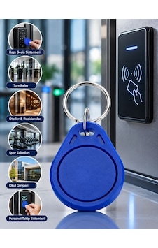 13.56 Mhz Rfıd Proximity Anahtarlık Kartı Temassız Kapı Geçiş Ve Personel Takip Çipi 5'li 13.56 Mhz Rfıd Proximity Anahtarlık Kartı Temassız Kapı Geçiş Ve Personel Takip Çipi 5'li