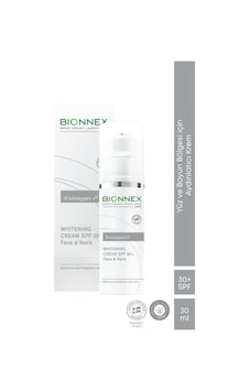 Bionnex Whitexpert SPF 30 Whitening Yüz ve Boyun Bölgesi İçin Aydınlatıcı Krem 30 ML Bionnex Whitexpert SPF 30 Whitening Yüz ve Boyun Bölgesi İçin Aydınlatıcı Krem 30 ML