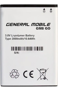 General Mobile Gm 8 Go Batarya Pil 2800 Mah General Mobile Gm 8 Go Batarya Pil 2800 Mah