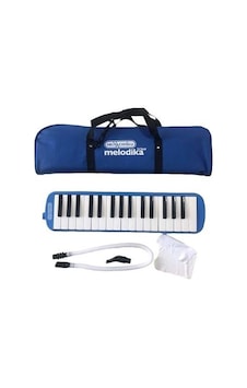 Helvacıoğlu Melodika 32 Tuşlu Bez Çantalı Mavi