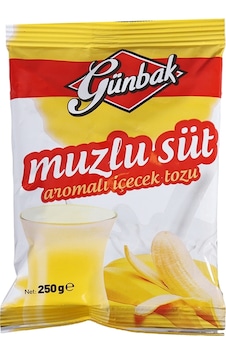 Muzlu Süt Aromalı Toz İçecek 250 Gr. Diğer Muzlu Süt Aromalı Toz İçecek 250 Gr. Diğer