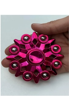 Metal Stres Çarkı Pembe 4 Farklı Desen Fidget Spinner Stres Atıcı Ve Rahatlatıcı Stres Çarkı Metal Stres Çarkı Pembe 4 Farklı Desen Fidget Spinner Stres Atıcı Ve Rahatlatıcı Stres Çarkı