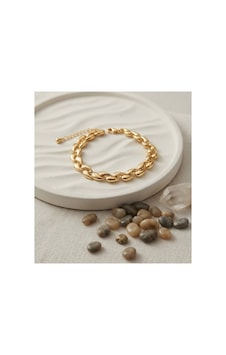 Gold Renk Sarmal Damla Model Kadın Bileklik Tj-bb8891 Evimdeyokyok