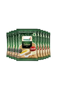 Esmergil Kahvaltılık Zahter 200 Gr 10'lu Paket Esmergil Kahvaltılık Zahter 200 Gr 10'lu Paket