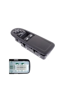 Cam Açma Düğmesi C3 Iıı-ds3 2009-2016 14 Pin-ikili-beyaz 98012275xt-96647495xt-6490.cf