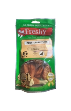 Freshy Duck Drumsticks Ördek But Köpek Ödül Kemikleri 6'lı 90 G Freshy Duck Drumsticks Ördek But Köpek Ödül Kemikleri 6'lı 90 G