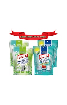 Ernet Temizlik Için Karbonat 2 x 1.5 KG + Ernet Çamaşır Sodası 2 x 2 KG Ernet Temizlik Için Karbonat 2 x 1.5 KG + Ernet Çamaşır Sodası 2 x 2 KG