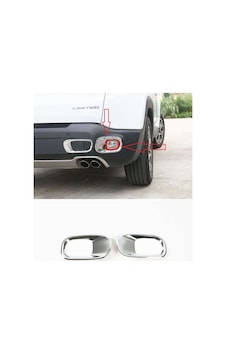 Jeep Renegade 2014 2017 Arka Reflektör Reflektör Çerçevesi Krom