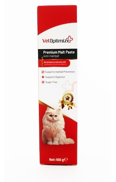 Vetoptimize Kediler İçin Malt Macun Tüy Yumağı Önleyici 100 G