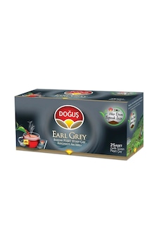 Doğuş Earl Grey Bergamot Aromalı Siyah Süzen Bardak Poşet Çay 25 x 2 G Doğuş Earl Grey Bergamot Aromalı Siyah Süzen Bardak Poşet Çay 25 x 2 G