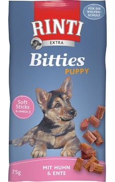 Rinti Bitties Tavuklu ve Ördekli Yavru Köpek Ödülü 75 G Rinti Bitties Tavuklu ve Ördekli Yavru Köpek Ödülü 75 G