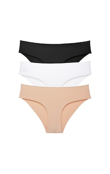 Sensu Kadın Panty Lazer Kesim Külot 3'lü Paket Set Karışık - Kts2013 Renkli Sensu Kadın Panty Lazer Kesim Külot 3'lü Paket Set Karışık - Kts2013 Renkli