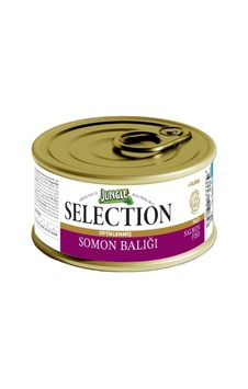 Jungle Selection Konserve 70 Gr Kedi Maması Somonlu 3'lü Jungle Selection Konserve 70 Gr Kedi Maması Somonlu 3'lü