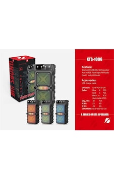KTS 1096 USB Bluetooth Hoparlör KTS 1096 USB Bluetooth Hoparlör