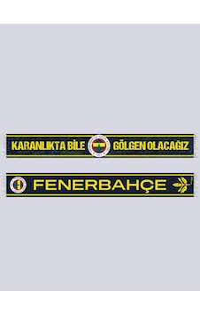 Fenerbahçe Unısex Tribün Karanlıkta Bile Gölgen Fb Laci Yeni