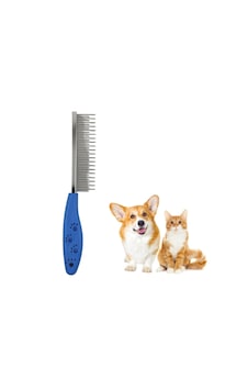 Tüy Açıcı Kedi Köpek Tarağı Tek Taraflı Metal Dişli