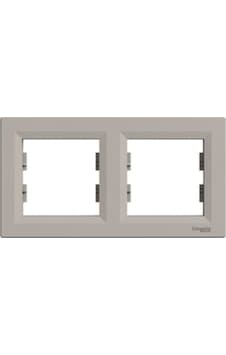 Schneider Asfora Bronz İkili Çerçeve Eph5800269 Schneider Asfora Bronz İkili Çerçeve Eph5800269
