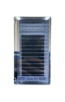 Nagaraku Çek Bırak İpek Kirpik 0.07c 12mm Nagaraku Çek Bırak İpek Kirpik 0.07c 12mm