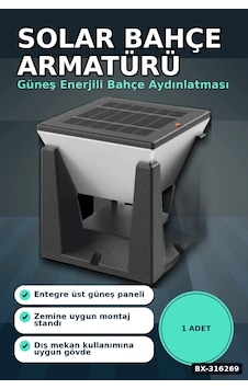 Solar Bahçe Armatürü 75w 6500k Işık Ip65 Dış Mekan Lambası 1 Adet Bx-316269 Diğer Solar Bahçe Armatürü 75w 6500k Işık Ip65 Dış Mekan Lambası 1 Adet Bx-316269 Diğer