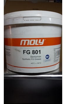 Moly Fg 801 Sentetik Gıda Gresi 5 KG