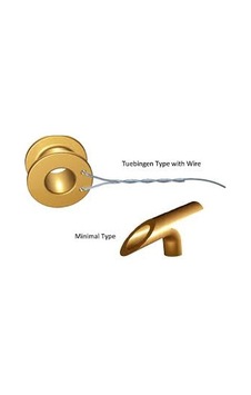 Invotech Altın Ventilasyon Kulak Tüpü 1.25 MM Invotech Altın Ventilasyon Kulak Tüpü 1.25 MM