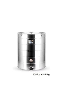 Caadex Bal Dinlendirme Kazanı, Paslanmaz Musluklu, Paslanmaz, 130 L / 180 Kg, Cx-camcs180 Caadex Bal Dinlendirme Kazanı, Paslanmaz Musluklu, Paslanmaz, 130 L / 180 Kg, Cx-camcs180