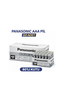 Pana Aaa R03 İnce Pil Zinc Carbon Extra Heavy Duty 2 Li 30 Paket Pana Aaa R03 İnce Pil Zinc Carbon Extra Heavy Duty 2 Li 30 Paket