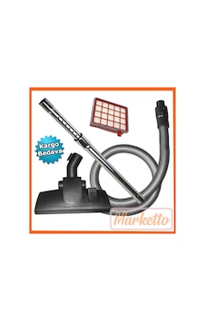 Fakir Range Electronic Turbo Süpürge Hortumu Seti Hepa Filtre