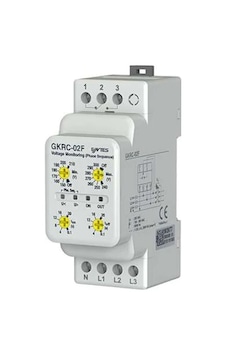 Entes Gkrc-02F Faz Sıralı Aşırı Gerilim Koruma Rölesi Entes Gkrc-02F Faz Sıralı Aşırı Gerilim Koruma Rölesi