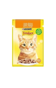 Purina Friskies Tavuklu Pouch Yetişkin Kedi Yaş Maması 12 x 85 G Purina Friskies Tavuklu Pouch Yetişkin Kedi Yaş Maması 12 x 85 G