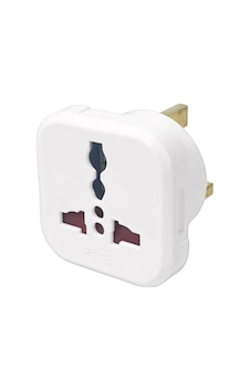 Depa 11108-uk Topraklı İngiliz Erkek Universal Priz Dönüştürücü - G Tipi Unıversal Çevirici Adaptör