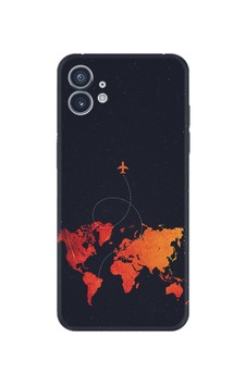 Nothing Phone 2 Kılıf Silikon Desen Özel Seri İz Bırakan Uçak 1778 Nothing Phone 2 Kılıf Silikon Desen Özel Seri İz Bırakan Uçak 1778