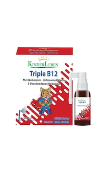 Kinderleben Triple B12 Vitamin Sprey 20 ML Kinderleben Triple B12 Vitamin Sprey 20 ML