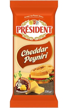 President Cheddar Peyniri 220 G