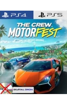 The Crew Motorfest Playstation 4-5 Uyumlu Dijital The Crew Motorfest Playstation 4-5 Uyumlu Dijital