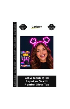 Glow Neon Işıklı Papatya Şekilli Pembe Glow Taç Parti Aksesuarı Kostüm Tacı Konser Takısı +3 Glow Neon Işıklı Papatya Şekilli Pembe Glow Taç Parti Aksesuarı Kostüm Tacı Konser Takısı +3