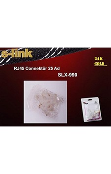 Lexroo Slx-990 Rj-45 8p8c 25lik Jack Standart Lexroo Slx-990 Rj-45 8p8c 25lik Jack Standart