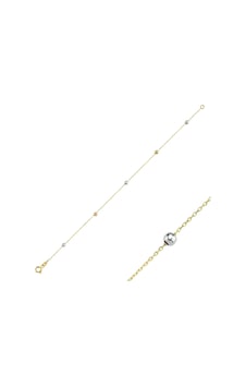 Dorikalı Altın Bileklik 14K Gold 19 Cm Sarı Altın Dorikalı Altın Bileklik 14K Gold 19 Cm Sarı Altın
