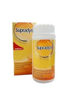 Supradyn Koenzim Q10 İçeren Takviye Edici Gıda 60 Tablet Supradyn Koenzim Q10 İçeren Takviye Edici Gıda 60 Tablet